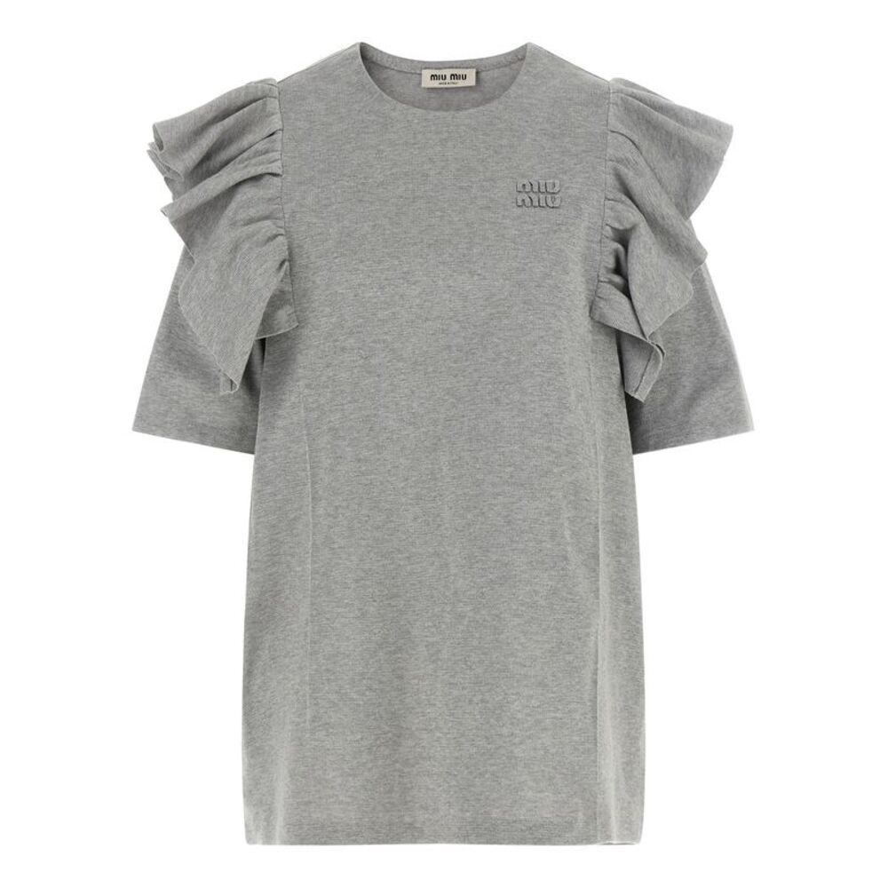 Miu Miu Women Ruffle Dress